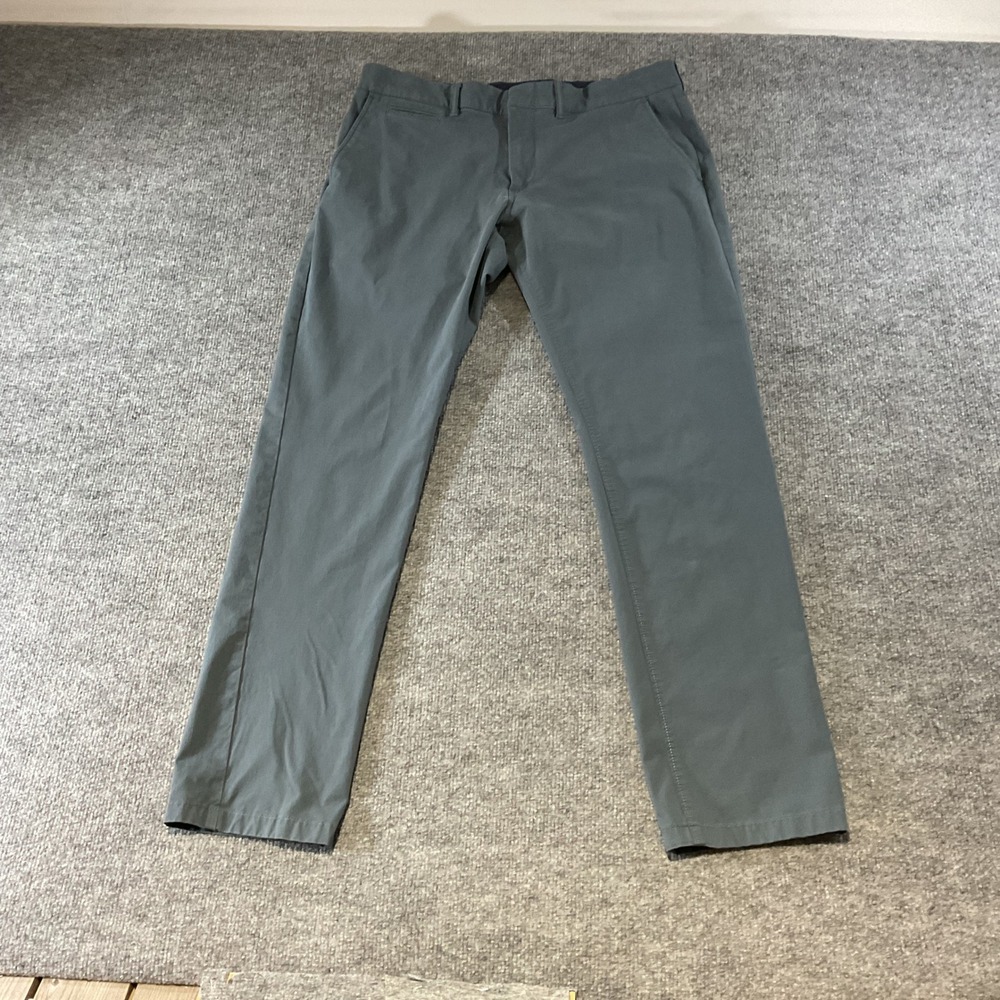 J.Crew Tech Pant 484 Slim Fit Mens 33x32 Dark Gray Performance Chino P0516